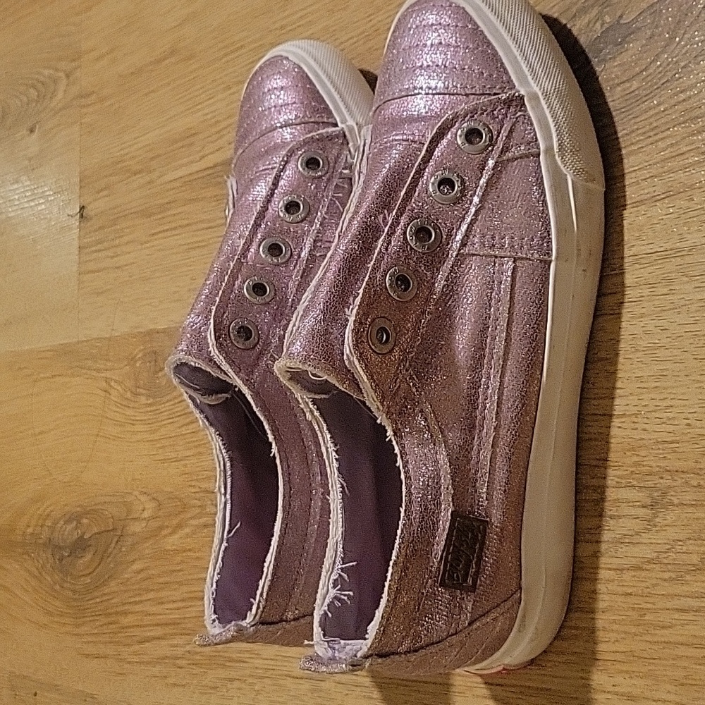 Blowfish-Malibu Kifs, Metallic Pink Slip-On Sneakers - Picture 4 of 5